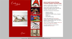 Desktop Screenshot of carolynaudetartist.com.au